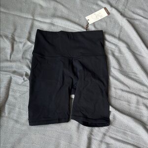 CAlia Women's Black Bike Shorts